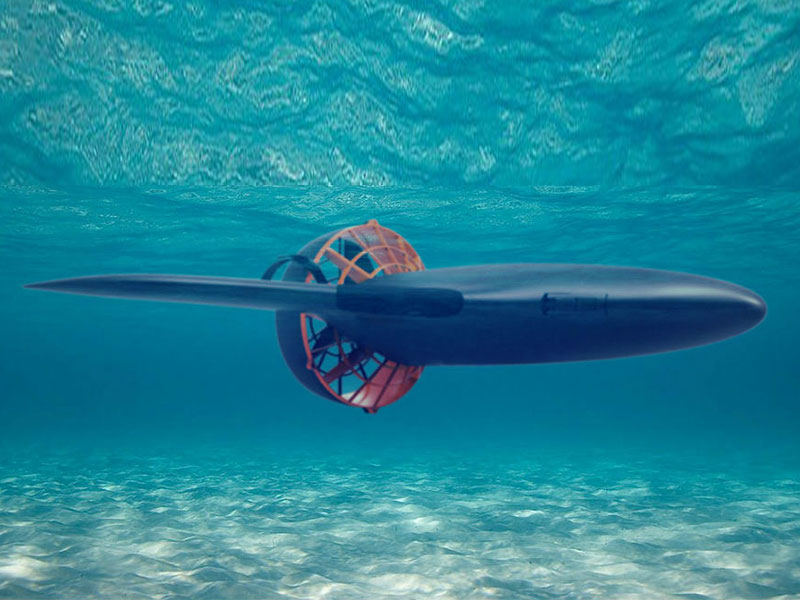 دراجة تمنحك تجربة التنزه بفخامة تحت الماء... AquaJet Dive